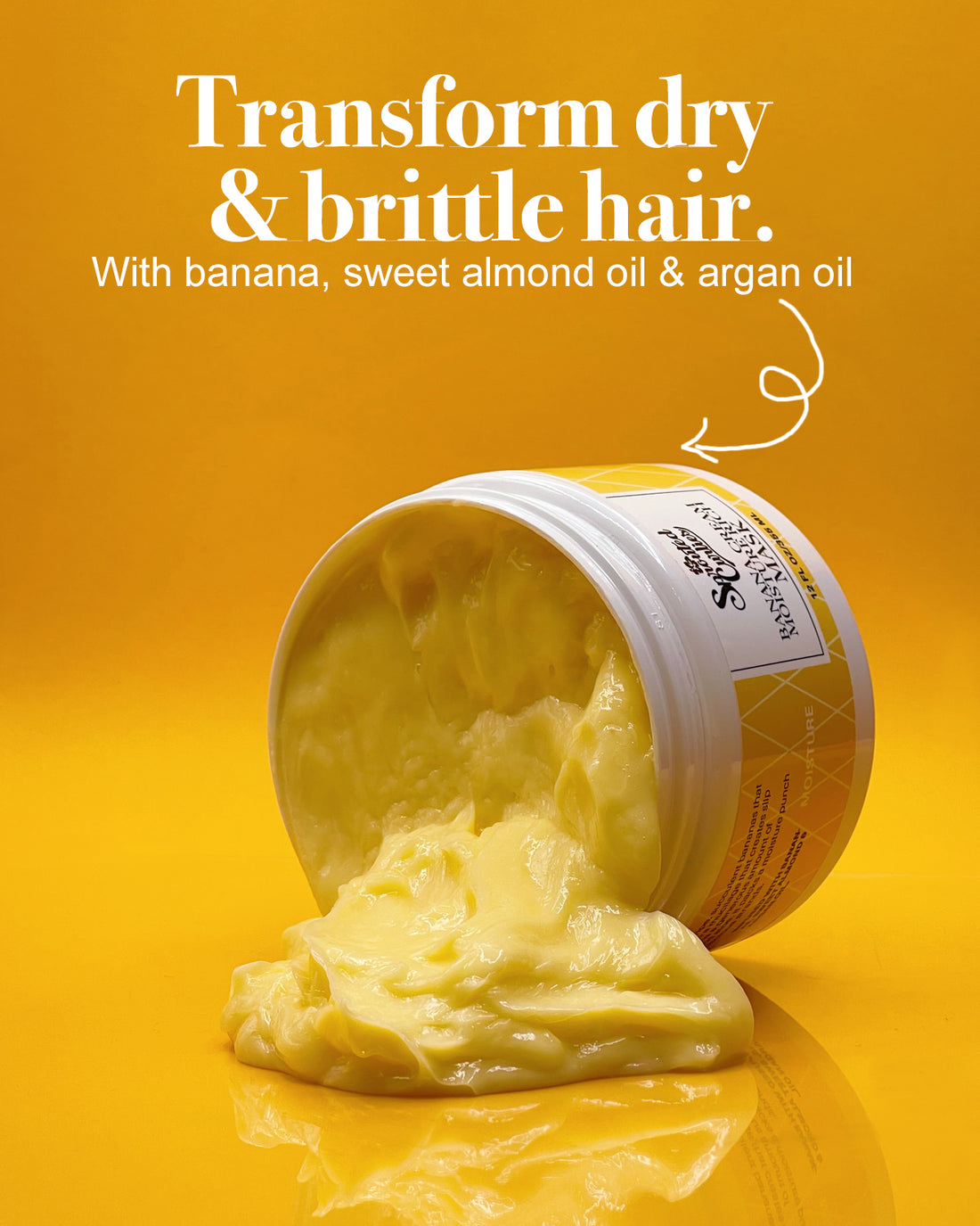 Banana Cream Moisture Rich Mask