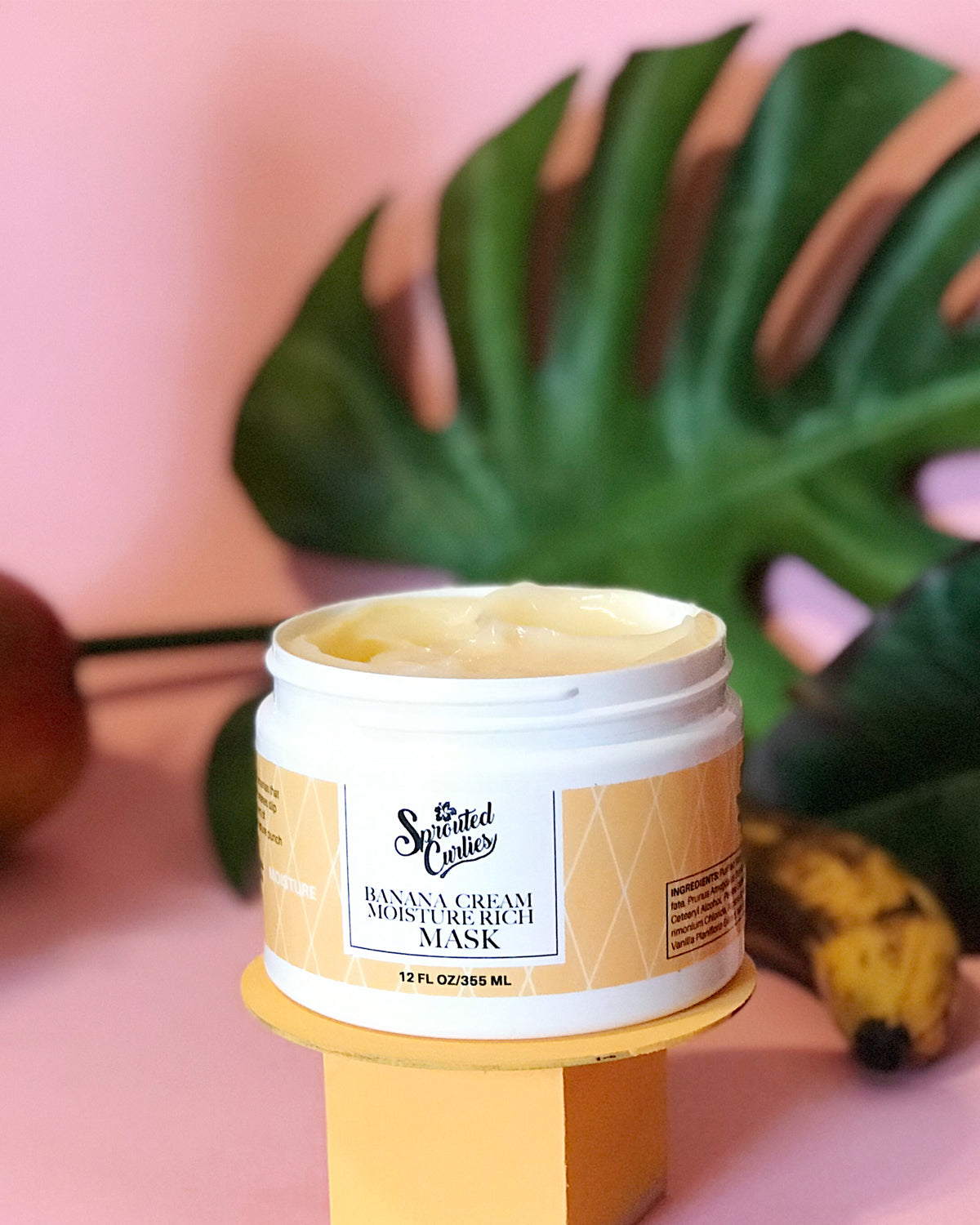 Banana Cream Moisture Rich Mask