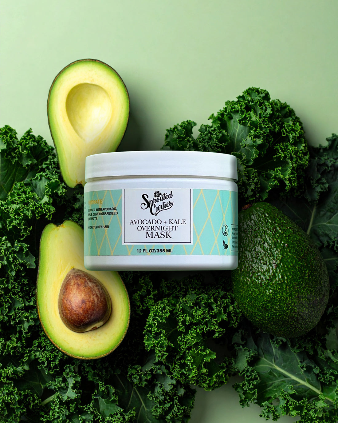 Avocado &amp; Kale Overnight Mask