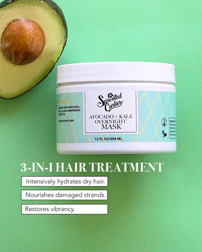 Avocado &amp; Kale Overnight Mask