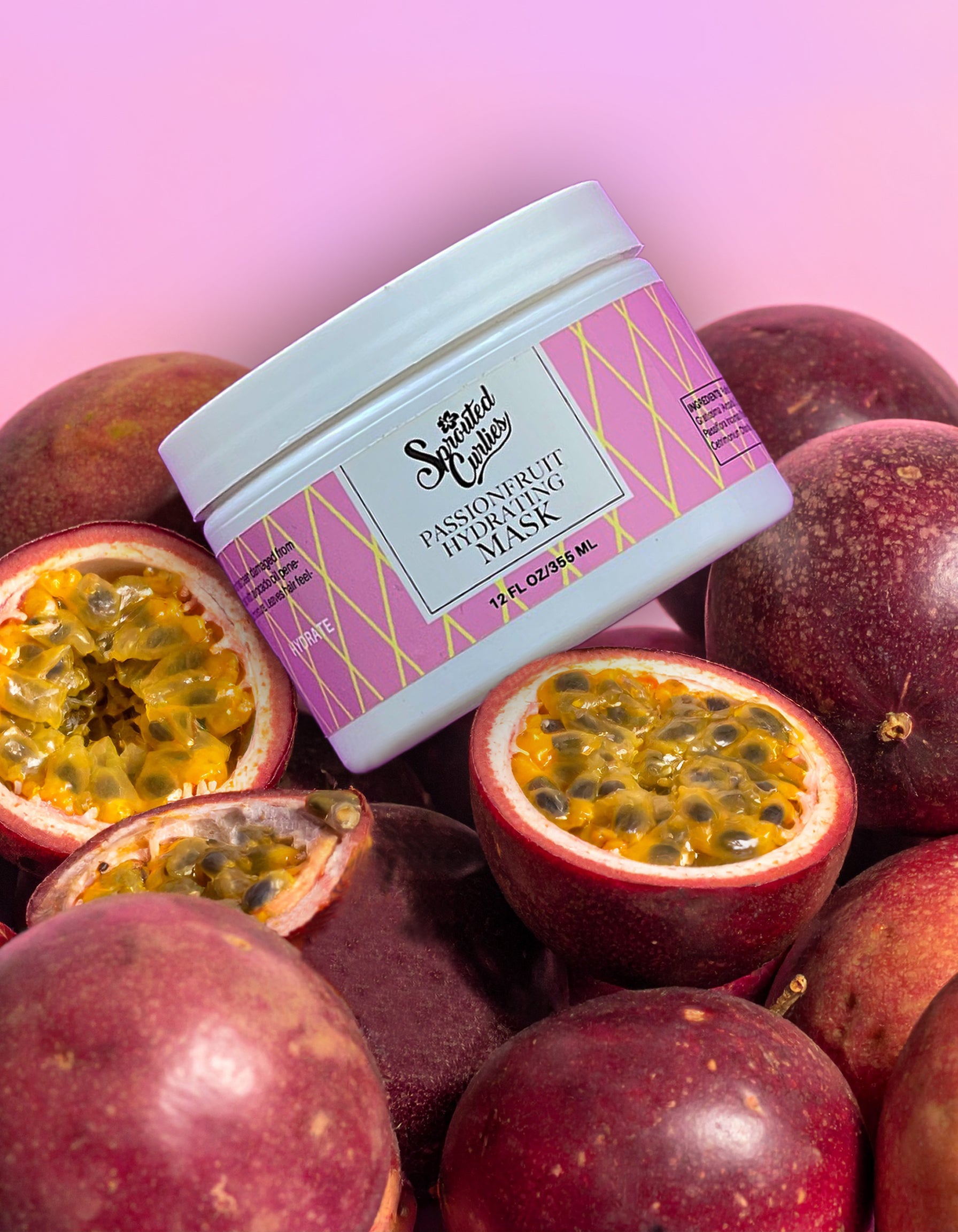 Passionfruit Hydrating Mask – SPROUTED CURLIES