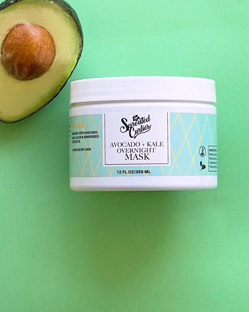 Avocado & Kale Overnight Mask