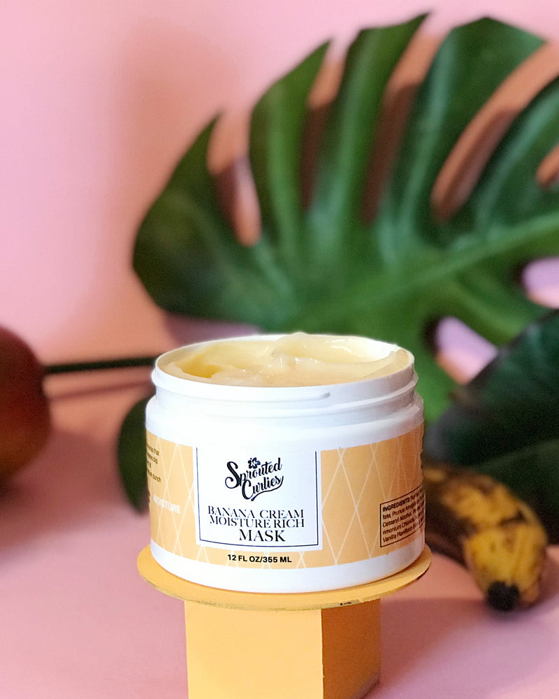 Banana Cream Moisture Rich Mask